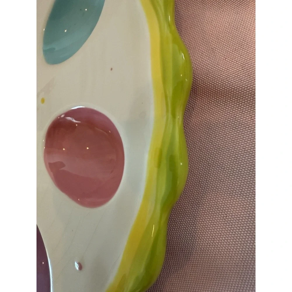 Easter Egg Dish, Pier One, Deviled egg dish, pastel colors 11
